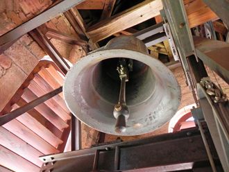 Die Marienglocke (Glocke II) mit einem Gewicht von 625 kg und 1135 mm Durchmesser.